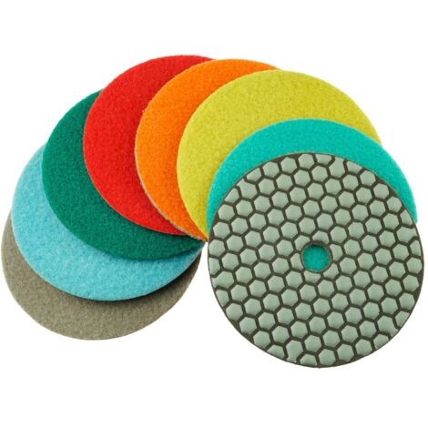 Disque de polissage dedra h12h3000 125 mm 3000 grit