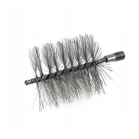 brosse de nettoyage geko cleaning brush poils acier filetage (1/2)