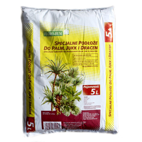 TERREAU - POUR PALMIERS, YUCAS ET DRACEN - 5 L. - FH ZPJ 5L