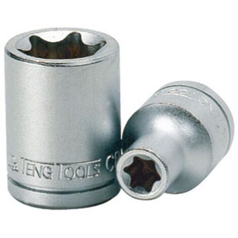 Accessoire pour visseuse Teng Tools torx e11 finition chrome minimisation couple