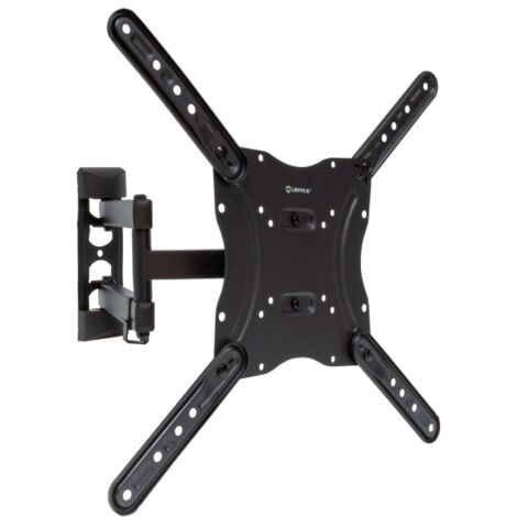 UNYKAch Support TV/Moniteur de Support mural articulé pour écrans plats et incurvés de 17-55 pouces (jusqu'à 30 kg), inclinable et pivotant, VESA max 400 x 400 mm (1/3)