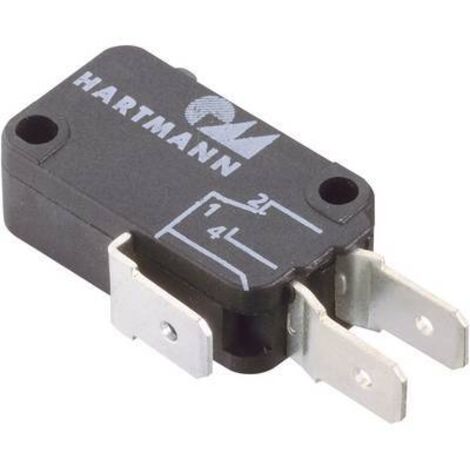 PTR Hartmann 04G01C01X01A Microrupteur 04G01C01X01A 250 V/AC 16 A 1 x On/(On) à rappel 1 pc(s) W911171 (1/2)
