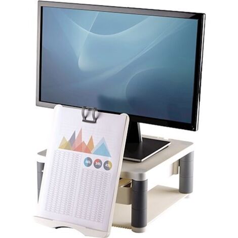 Fellowes Monitorständer Premium 91713 Kunststoff platin (1/5)