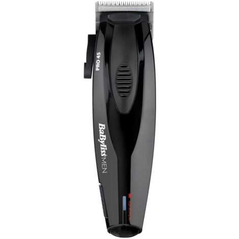Tondeuse hommes Babyliss E958E rechargeable Noir 45 positions de coupe XL 45 mm (1/4)