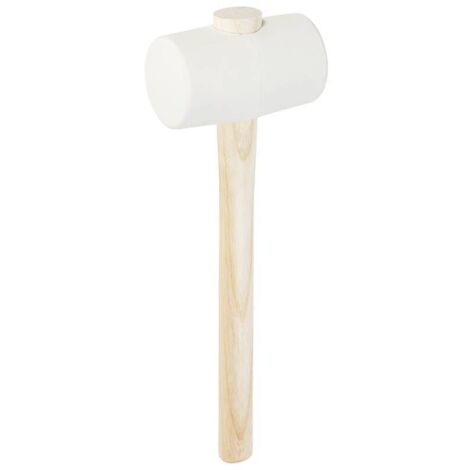 Marteau en caoutchouc Picard 75 mm 800 g blanc (1/2)