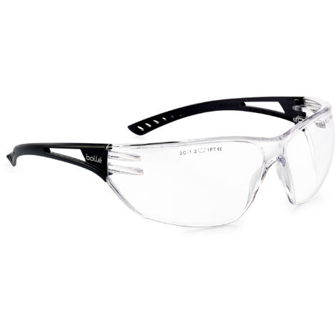 Bollé Safety – Lunettes de protection SLAM – Norme EPI – Oculaire polycarbonate 2,3 mm – Champ de vision panoramique – Cordon ajustable