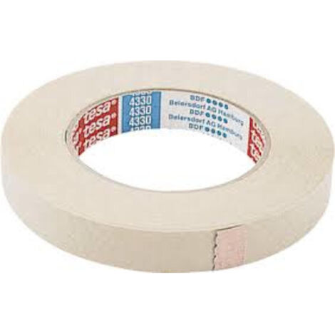 TESA 4330 RUBAN DE MASQUAGE PAPIER DE QUALITÉ SUPÉRIEURE CHAMOIS 25MM X 50M - 04330-00018-00 (1/2)