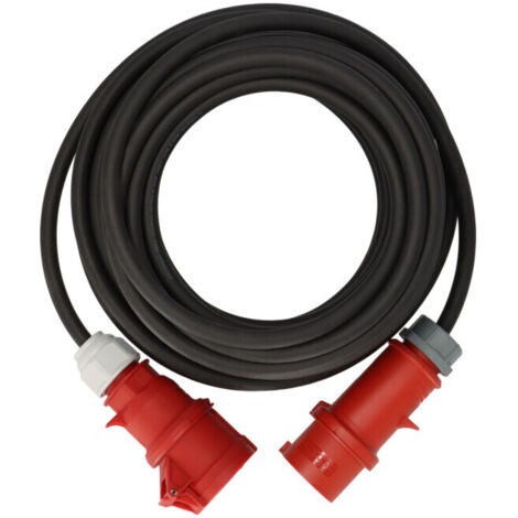 Rallonge Brennenstuhl CEE IP44 avec inverseur de phase 25m noir H07RN-F 5G4,0 CEE 400V/32A (1/5)