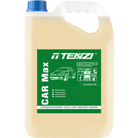 Mousse nettoyante active pour voiture Car Max 5 L - TZ 10 1657