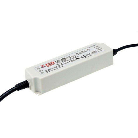 Mean Well LPF-60D-12 Driver LED blanc 40 W (1/2)