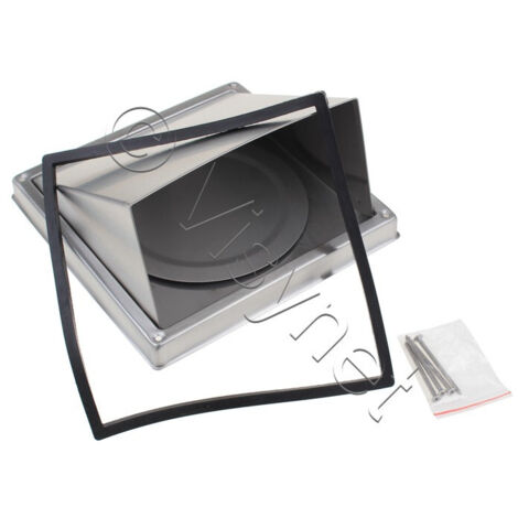Universeel - clapet sortie d'air inox - 125mm - - 5021879821737 (1/2)