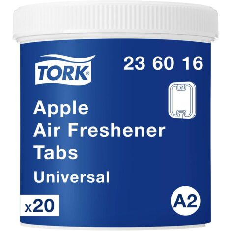 Désodorisant Tork caoutchouc imprégné parfum pomme (1/3)