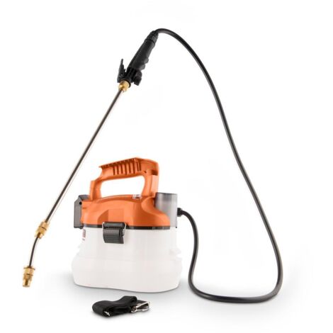 Powerplus Dual Power Pulvérisateur à Batterie POWDPG80400 - Pulvérisateur à Pression de 20 V avec Lance Téléscopique, Pression de 5 Bars et Débit de 500 ml/min., Capacité de 4 l, Outillage de Jardin (1/10)
