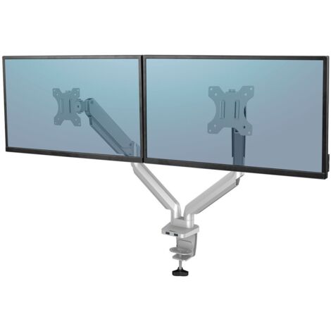 Support écran Fellowes 8056501 aluminium 2 ports USB (1/4)