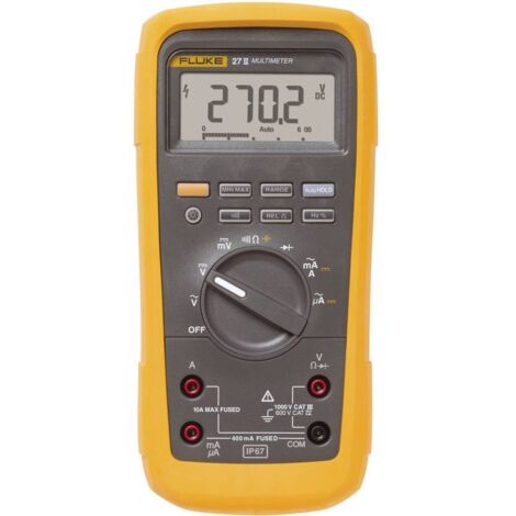 Outil de mesure Fluke 27II/EUR étanche IP67 robuste (1/3)