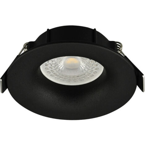 Luminaire Arlux SER-202 anneau noir 50mm design moderne (1/3)