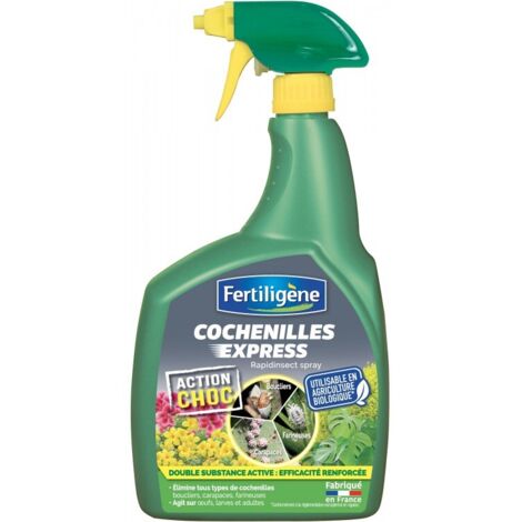 Insecticide Fertiligene cochenilles express 700ml bio intérieur extérieur (1/2)