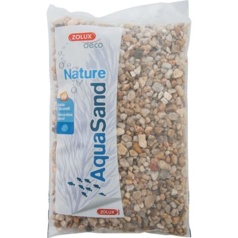 Substrat aquarium zolux aquasand nature quartz naturel 1kg (1/4)