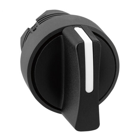 Tête de sélecteur SEL.3 avec poignée courte + 3 positions + matériau durable. (1/4)