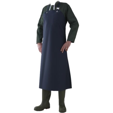 Tablier de laiterie bleu (1/4)