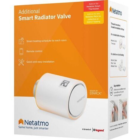 Thermostat netatmo nav01-de détection fenêtre ouverte contrôle smartphone (1/5)