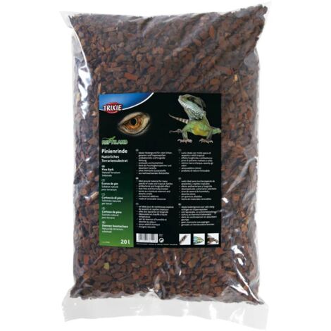 substrat terrarium trixie reptiland écorce de pin 20l (1/2)