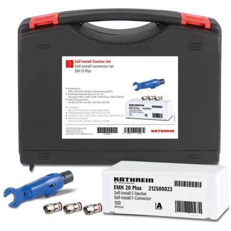 Kit d'installation kathrein ZAH 15 PLUS 100 connecteurs outil ZAW 16 (1/3)