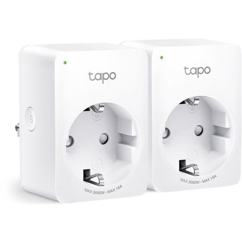 Prise connectée tp-link tapo p110 surveillance énergie 2 unités (1/2)