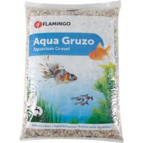 Gravier clair pour aquarium 8 L - 10 kg (1/2)