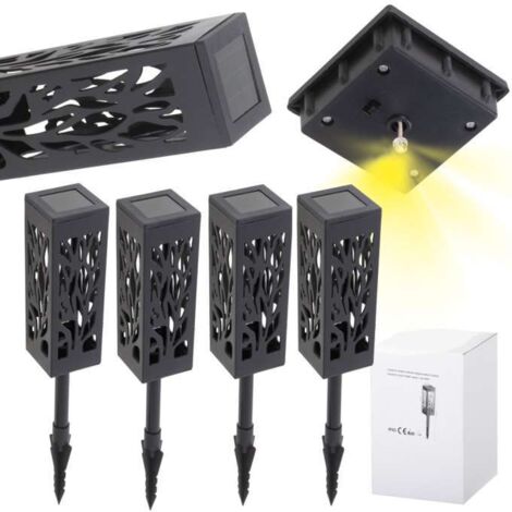 Lampe portable northix solaire 4 pièces IP44 imperméable (1/5)