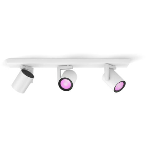 PHILIPS HUE Hue White and Color Ambiance Spot triple Argenta (1/5)