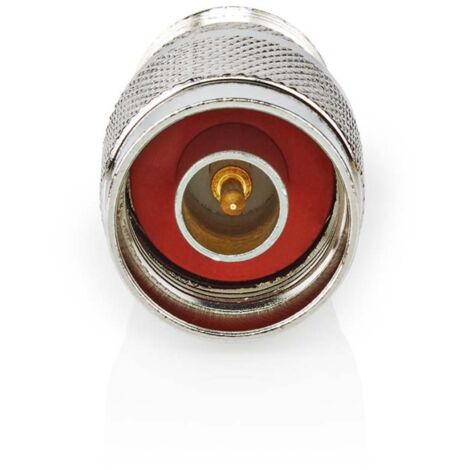 Adaptateur antenne Nedis csgp42942me droit 75 Ohm métal (1/5)