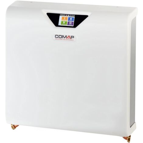 Comap – Centrale de traitement d'eau KOMEO – Adoucisseur d'eau – Débit 2m3/h – Dimensions 59x59x17 cm – Pression max 4 bars