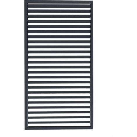 AXI Raya Mur d'ombrage à lamelles, Aluminium 93x235 cm pour AXI Pergola Raya Protection optimale contre le soleil et les regards indiscrets - Durable et inoxydable Pavillon de jardin (1/5)