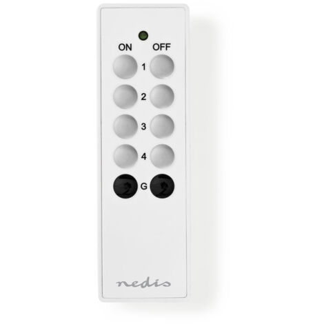 Télécommande Nedis rfrc410wt 4 canaux 10 boutons programmables (1/5)