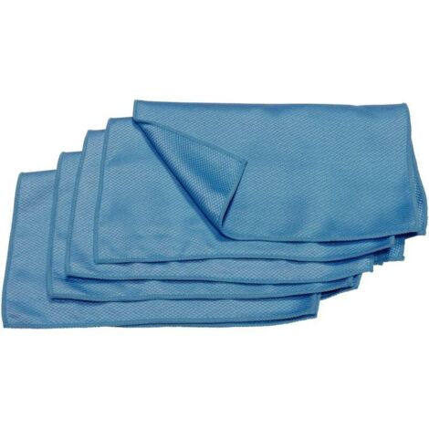 Carré Microfibre Vitres Bleue 300G 40X40Cm - Guialto (1/2)