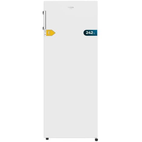 Cecotec – Réfrigérateur 1 porte 242L – Dimensions 56,7x58x143,4 cm – Classe énergétique E – Éclairage LED – Dégivrage automatique (1/5)