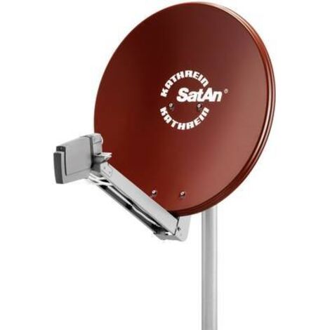 Antenne SAT 75 cm Kathrein CAS 80 Réflecteur: aluminium rouge, marron (1/3)