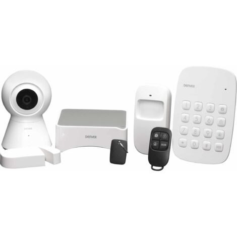 Système d'alarme Denver SHA-150 clavier lithium sirène intégrée (1/5)