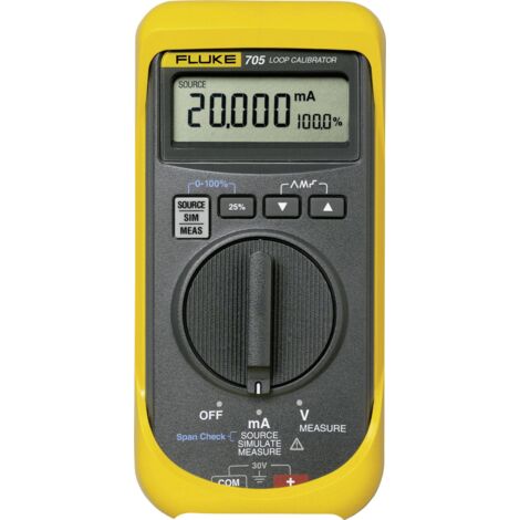 Fluke FLUKE-705 calibrateur de boucle précis et robuste (1/2)