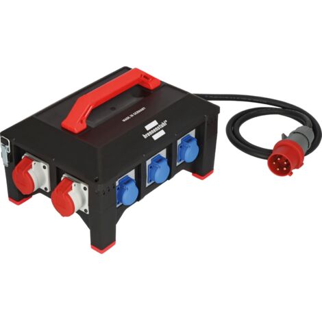 Brennenstuhl Profi distribution électrique noire 9 prises (1/5)