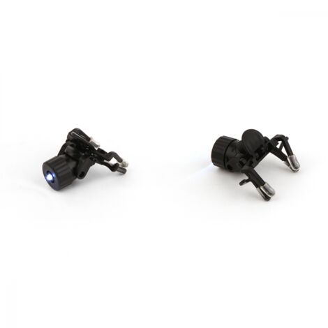 Lampe projecteur clipsable LED Kikkerland Noir (1/3)