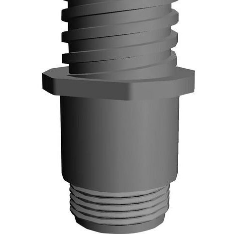 TE Connectivity 206153-1 Cosse cylindrique mâle femelle, droit Nombre total de pôles: 4 Série (connecteur rond): CPC 1 (1/2)