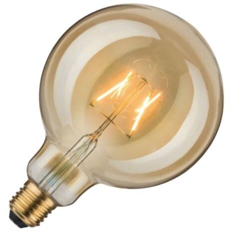 Ampoule LED Globe 125 à filament E27 - 2,5W - 1700K - 170lm - Non dimmable - Or (1/4)