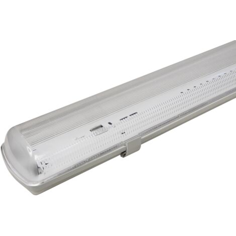 Limea Tube Led Slim Hermétique G13 2X120 250V Ip65 1310X90X63 Mm Gris Spectre LED (1/2)
