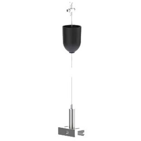 Suspension 3m pour rail universel 3ph noir INTEGRATECH TRA3FSUSB (1/2)