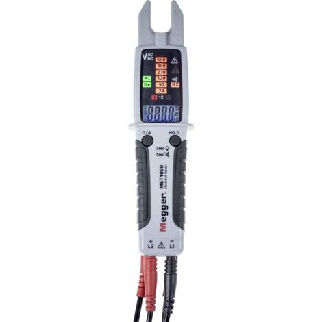 Megger MET1000 testeur électrique robuste et portable (1/2)