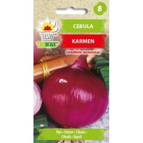 Oignon de printemps Red Carmen, taille 10-21, 3 g (1/2)