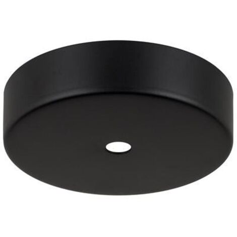 Luminaire bailey rosace en métal métal noir 10 cm 3,3 cm (1/3)