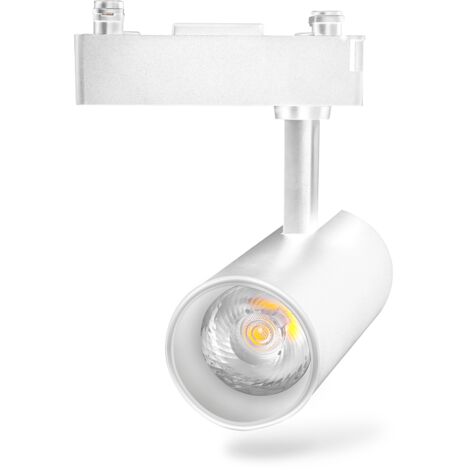 Projecteur à LED Biphase Blanc 10W 15W 24W Réglable Lumière de projecteur 220V-15Watt-Froid (1/3)